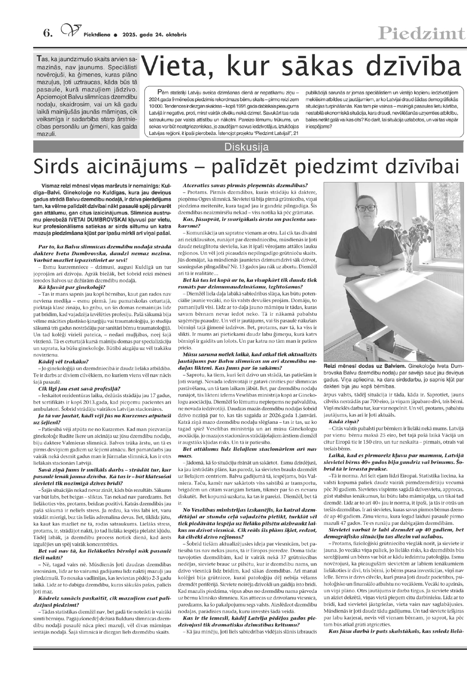 Piedzimt Latvijai (24.10.2025.)