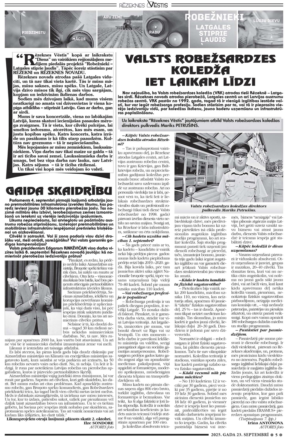 Robežnieki – Latgales stiprie ļaudis (30. septembris)