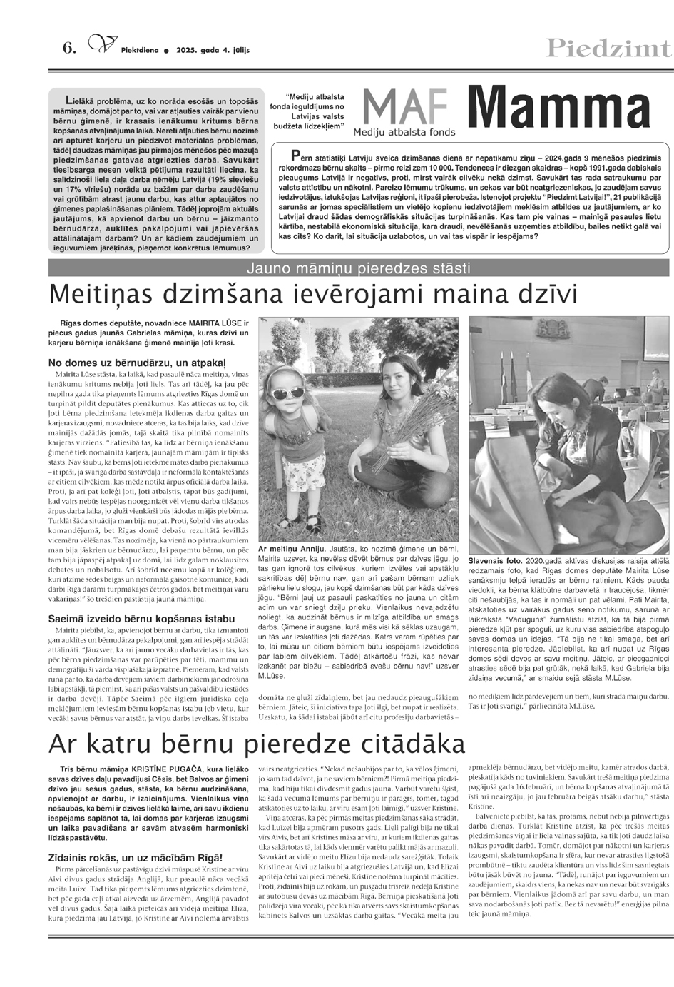 Piedzimt Latvijai (04.07.2025.)
