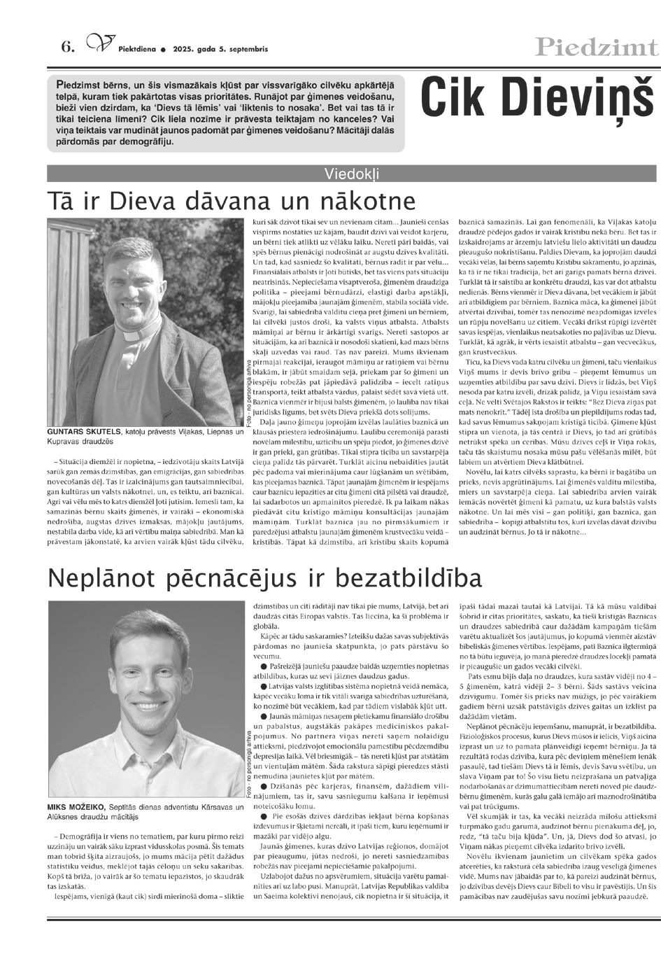 Piedzimt Latvijai (05.09.2025.)