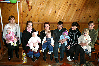 2007. gads. Devītais jaundzimušo randiņš Medņevas pagastā.