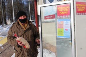 Atver bezmaksas pārtikas apmaiņas punktu