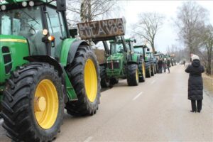 Protesta akcijā – arī baltinavieši