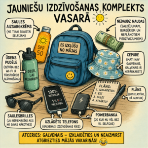 Izdzīvošanas gids jauniešu vasarai